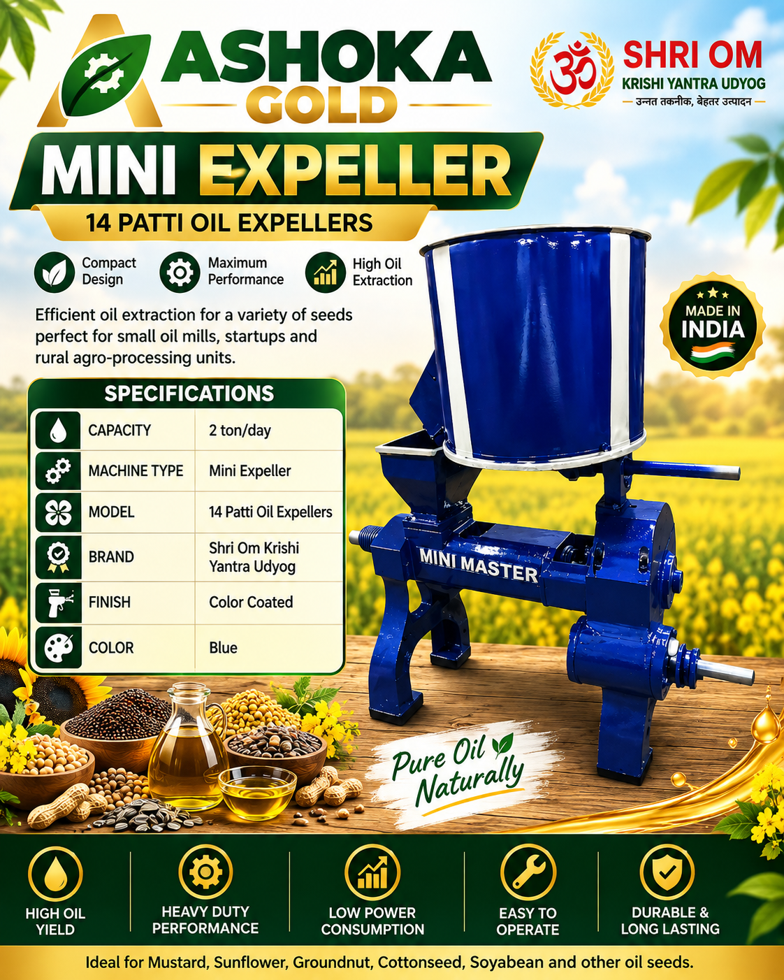 14 Patti Oil Expeller