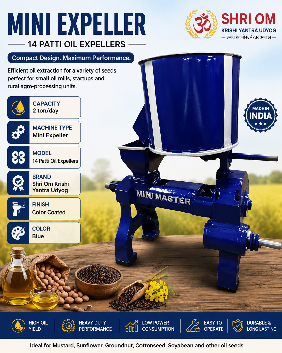 14 Patti Oil Expeller