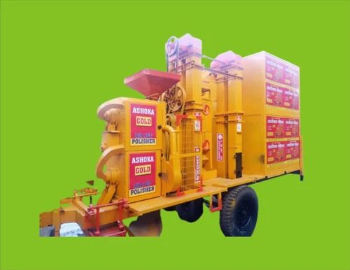 Tractor Operated Half Dala Rice Mill